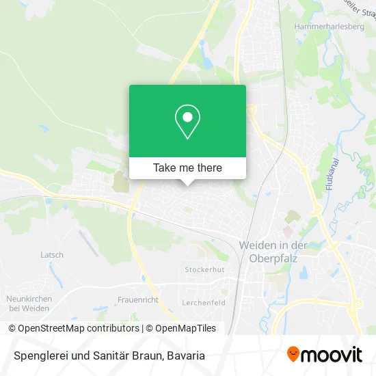 Карта Spenglerei und Sanitär Braun
