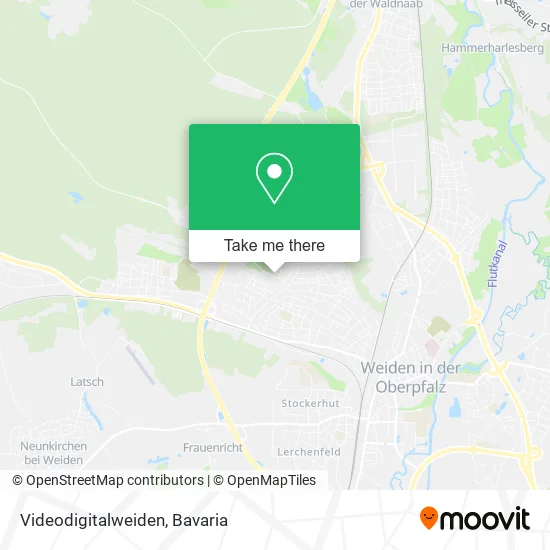 Карта Videodigitalweiden