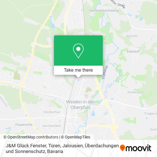 J&M Glück Fenster, Türen, Jalousien, Überdachungen und Sonnenschutz map