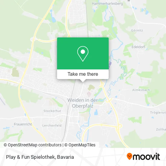 Карта Play & Fun Spielothek