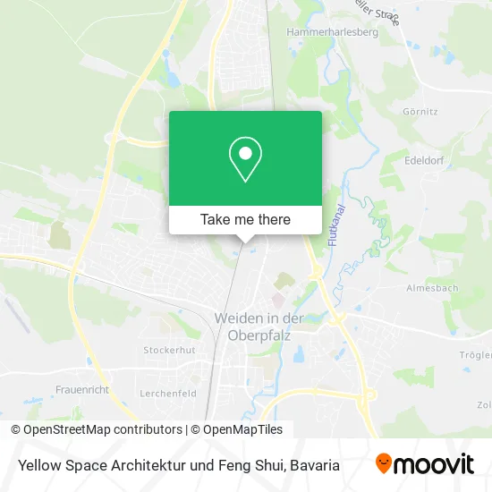 Карта Yellow Space Architektur und Feng Shui