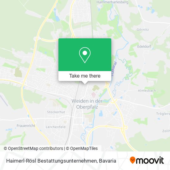 Haimerl-Rösl Bestattungsunternehmen map