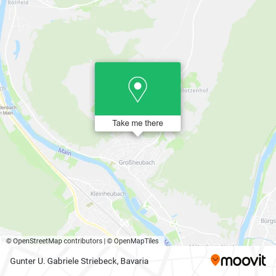 Карта Gunter U. Gabriele Striebeck