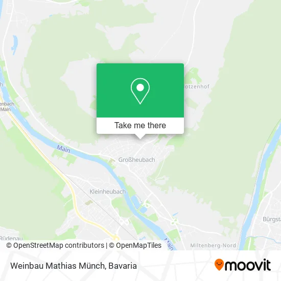 Карта Weinbau Mathias Münch