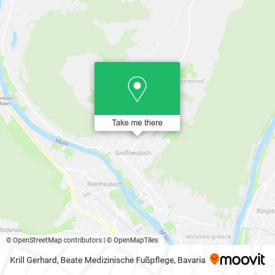 Карта Krill Gerhard, Beate Medizinische Fußpflege