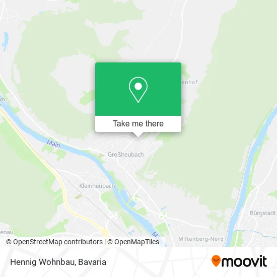 Карта Hennig Wohnbau