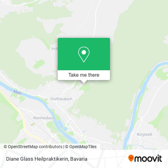 Diane Glass Heilpraktikerin map