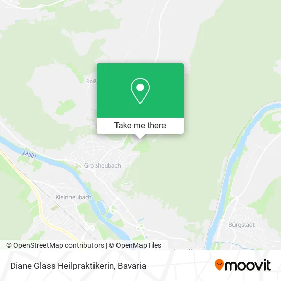 Карта Diane Glass Heilpraktikerin