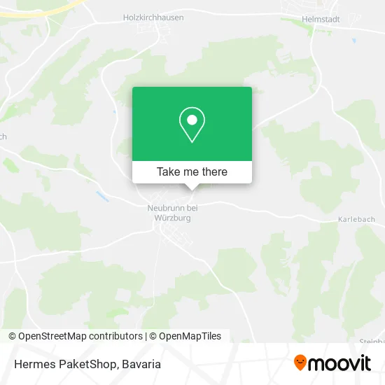 Карта Hermes PaketShop