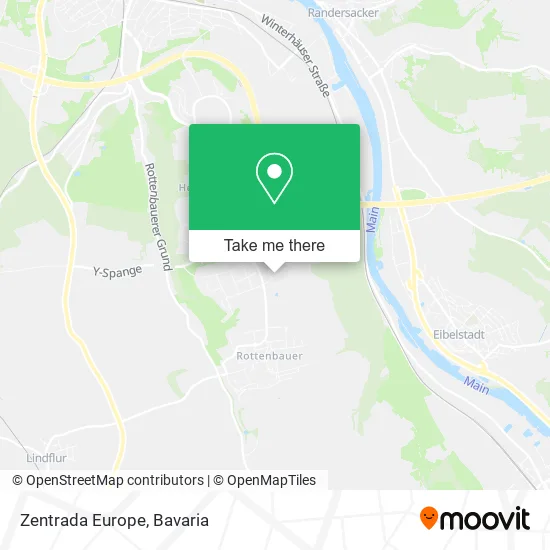 Карта Zentrada Europe