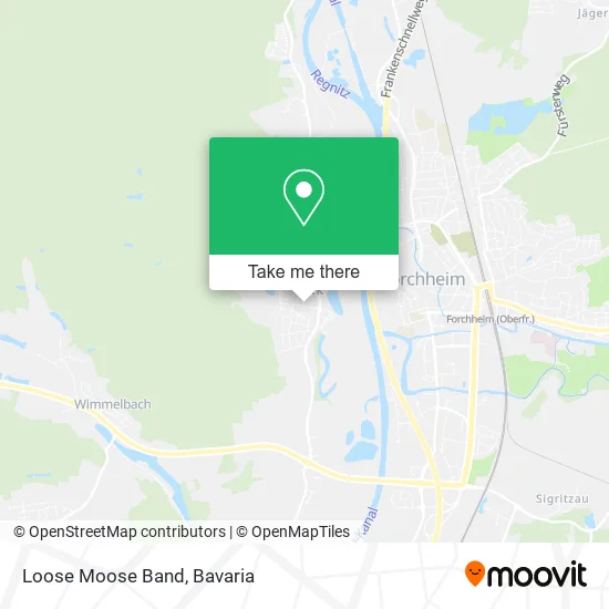 Карта Loose Moose Band