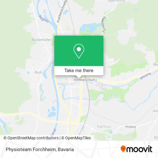 Карта Physioteam Forchheim