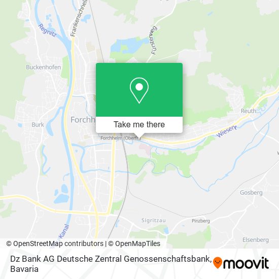 Dz Bank AG Deutsche Zentral Genossenschaftsbank map