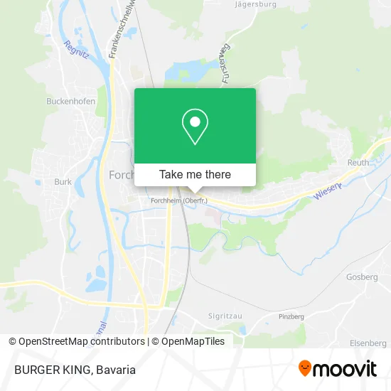 Карта BURGER KING