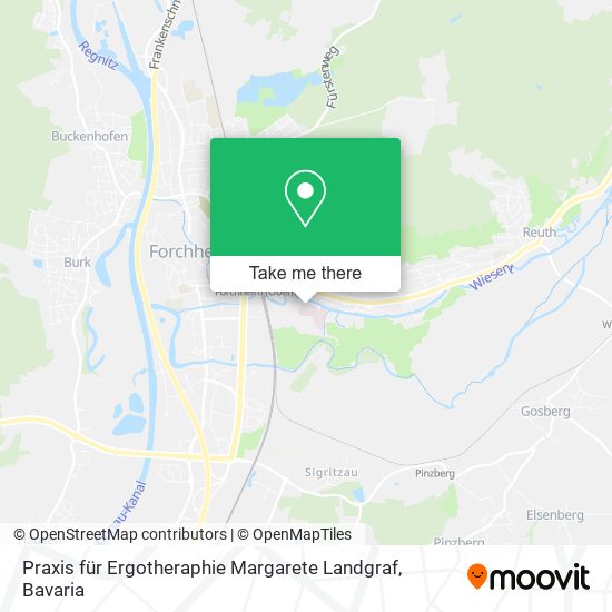 Praxis für Ergotheraphie Margarete Landgraf map