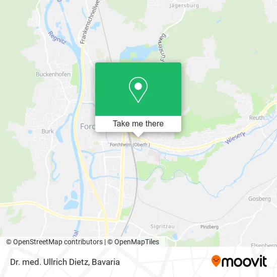 Карта Dr. med. Ullrich Dietz