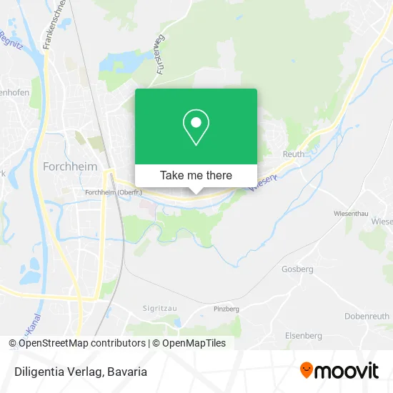 Карта Diligentia Verlag