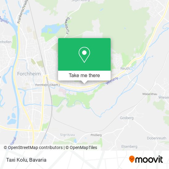 Taxi Kolu map