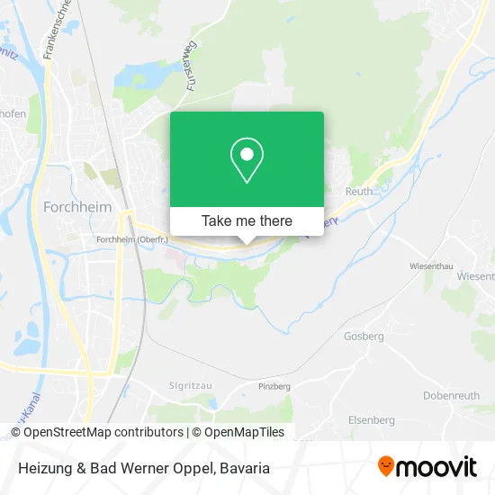 Карта Heizung & Bad Werner Oppel