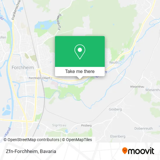 Карта Zfn-Forchheim