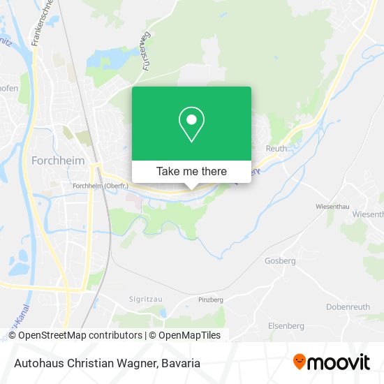 Autohaus Christian Wagner map