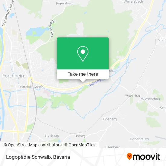 Карта Logopädie Schwalb