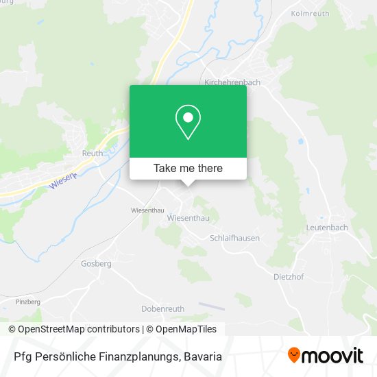 Pfg Persönliche Finanzplanungs map