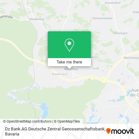 Dz Bank AG Deutsche Zentral Genossenschaftsbank map