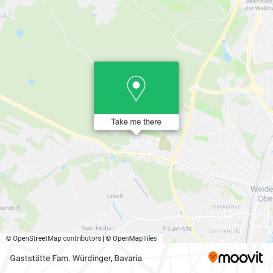 Gaststätte Fam. Würdinger map