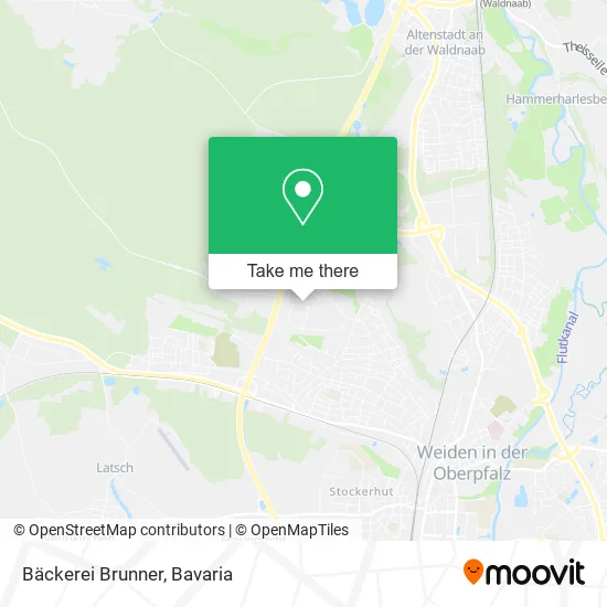 Карта Bäckerei Brunner