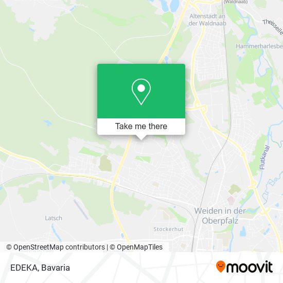 EDEKA map