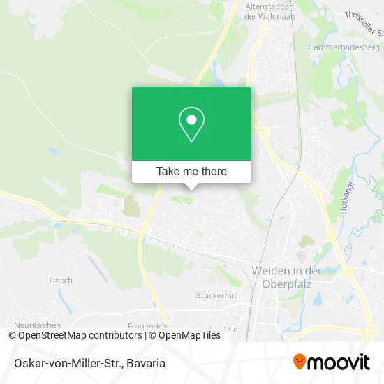 Карта Oskar-von-Miller-Str.
