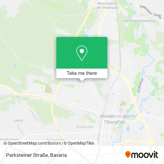 Parksteiner Straße map