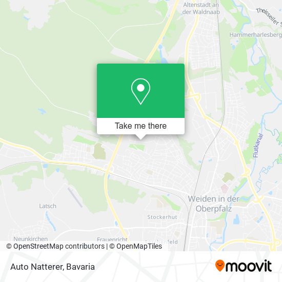 Карта Auto Natterer