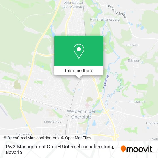 Карта Pw2-Management GmbH Unternehmensberatung