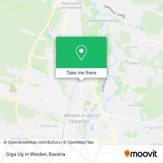 Giga Ug in Weiden map