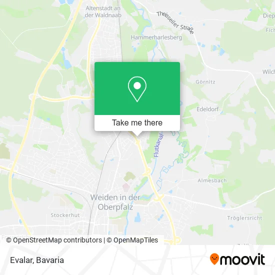 Карта Evalar