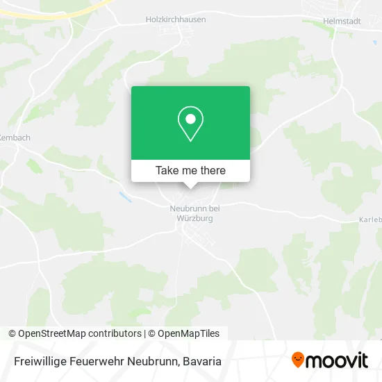 Карта Freiwillige Feuerwehr Neubrunn