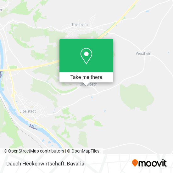Dauch Heckenwirtschaft map