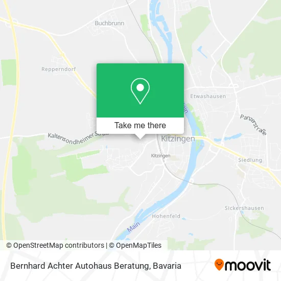 Карта Bernhard Achter Autohaus Beratung