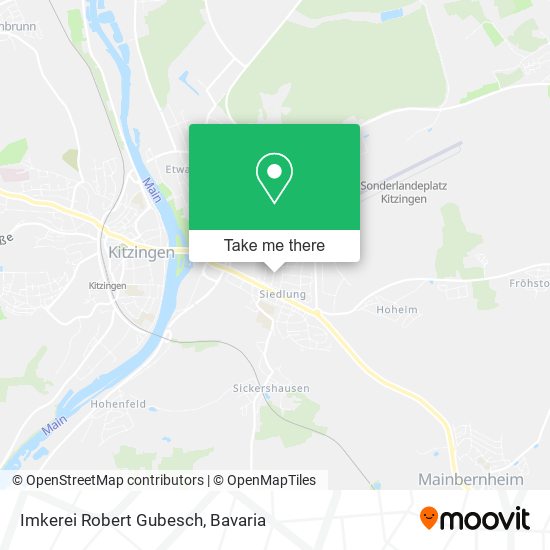 Imkerei Robert Gubesch map