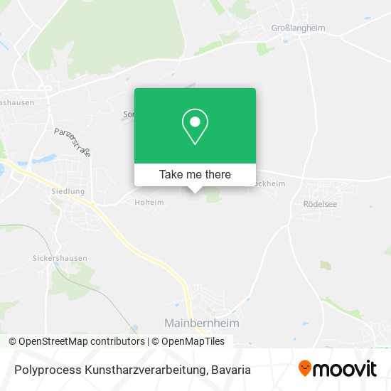 Карта Polyprocess Kunstharzverarbeitung