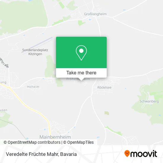 Карта Veredelte Früchte Mahr