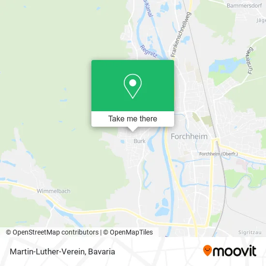 Карта Martin-Luther-Verein