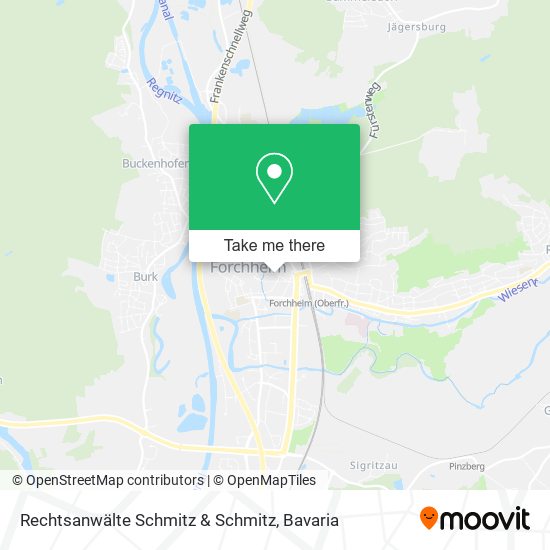 Карта Rechtsanwälte Schmitz & Schmitz