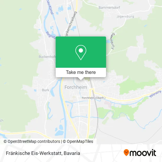 Карта Fränkische Eis-Werkstatt