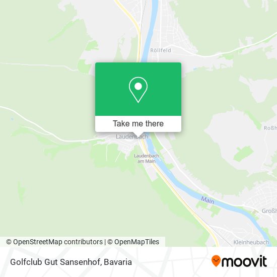 Golfclub Gut Sansenhof map