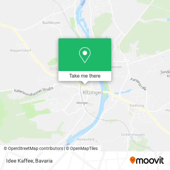 Карта Idee Kaffee