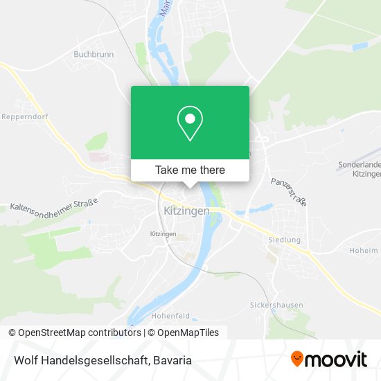 Wolf Handelsgesellschaft map