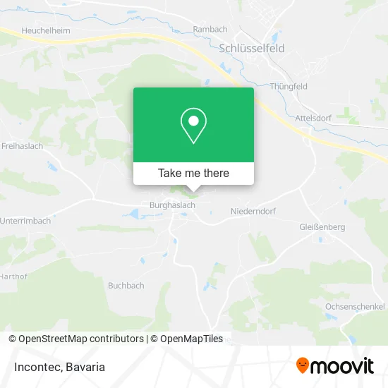 Карта Incontec
